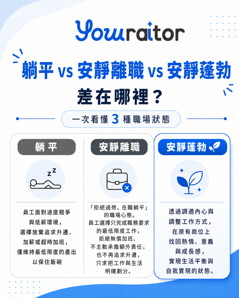 安靜蓬勃是什麼？努力文化與躺平之間，新一代工作者找到的第三條路