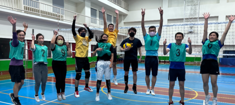 挑高寬敞運動館，提供多元員工社團。
教育×科技=康軒數位！