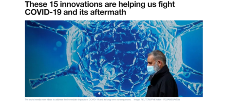 PhysioQ’s NEO has been recognized by the World Economic Forum as one of the world’s Top 15 COVID-19 innovations creating global impact